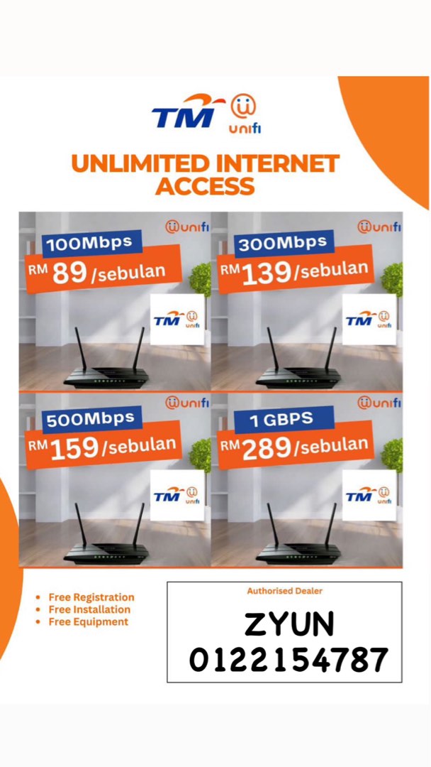 UNIFI PROMO, Computers & Tech, Parts & Accessories, Networking on Carousell