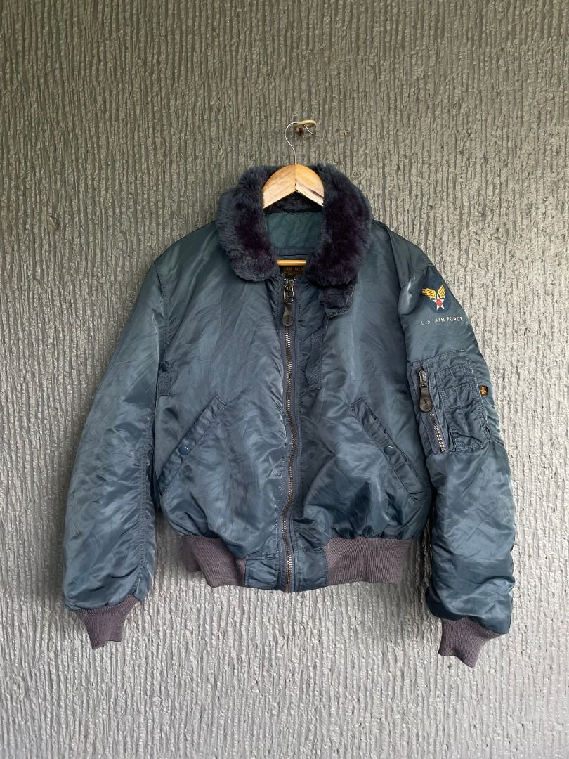 Vintage alpha industries bomber discount