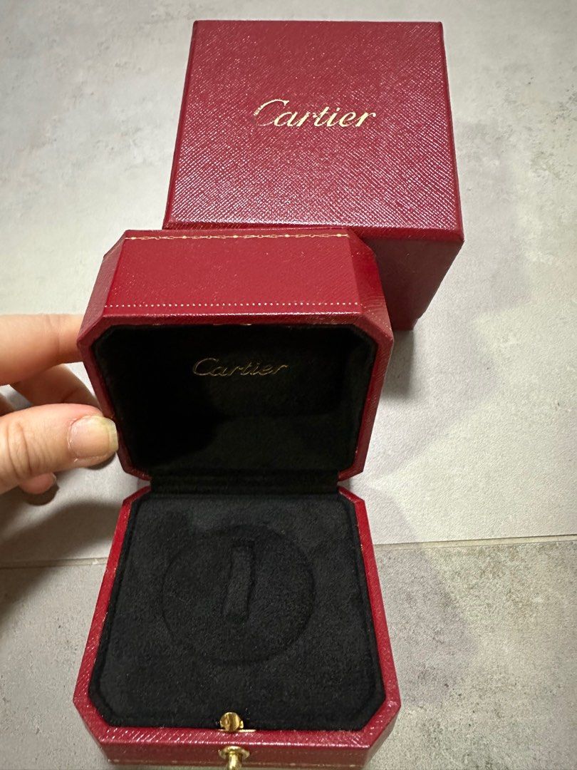 Cartier ring box for 2024 sale
