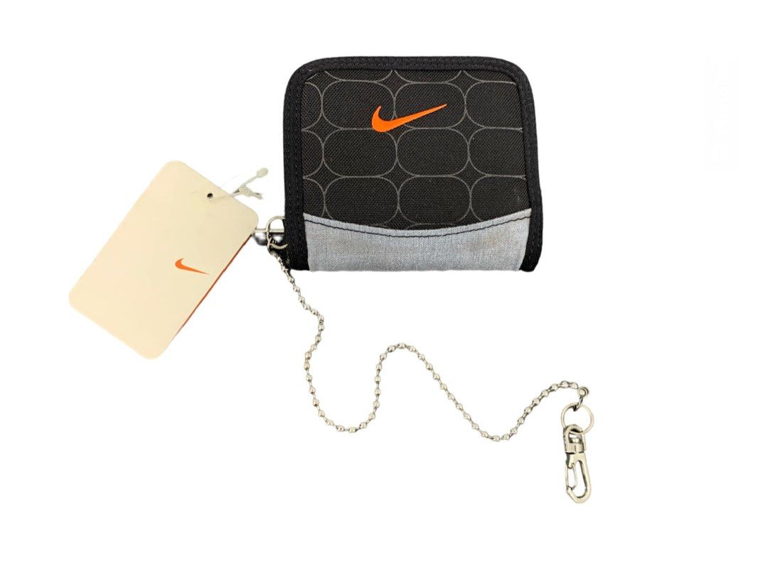 Vintage Nike Wallet with lanyard steel