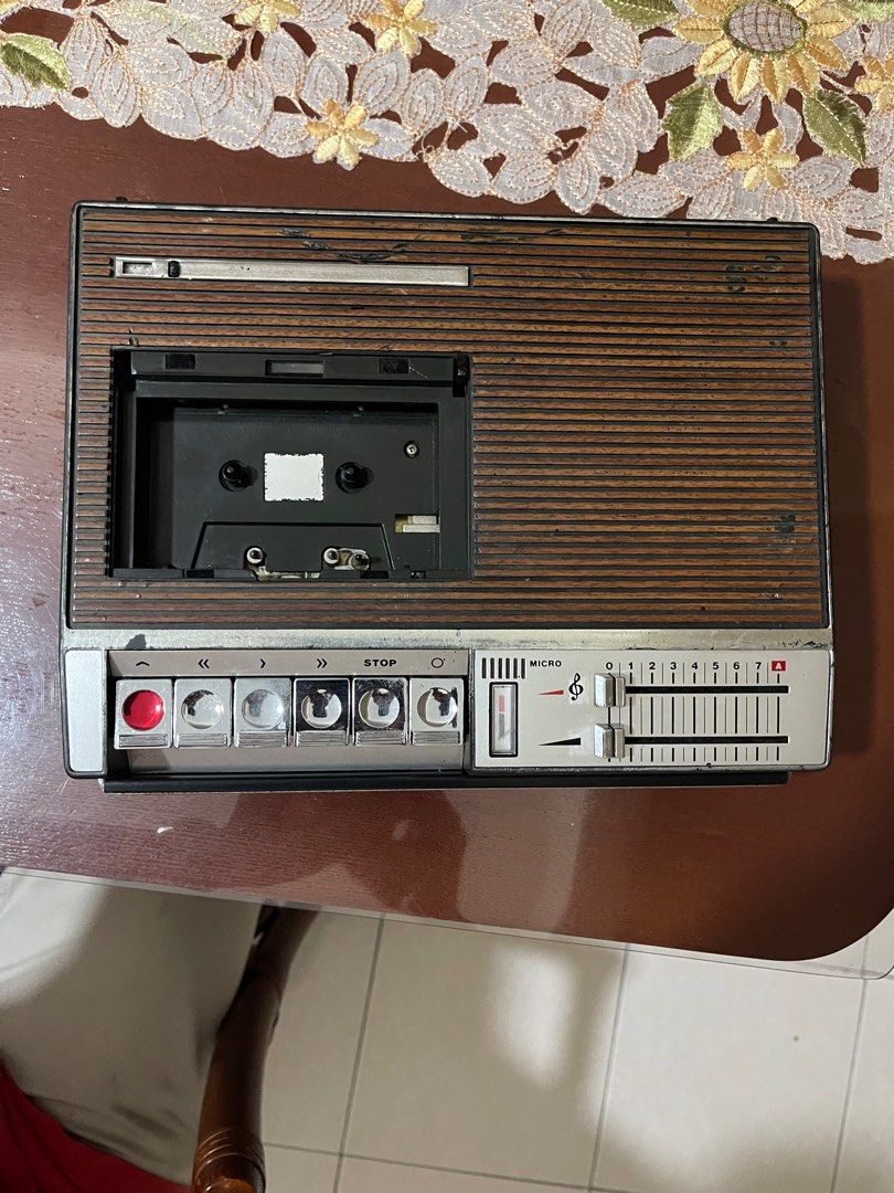 Vintage Telefunken Bandspelare Magnetophon Rull.. | Köp på Tradera