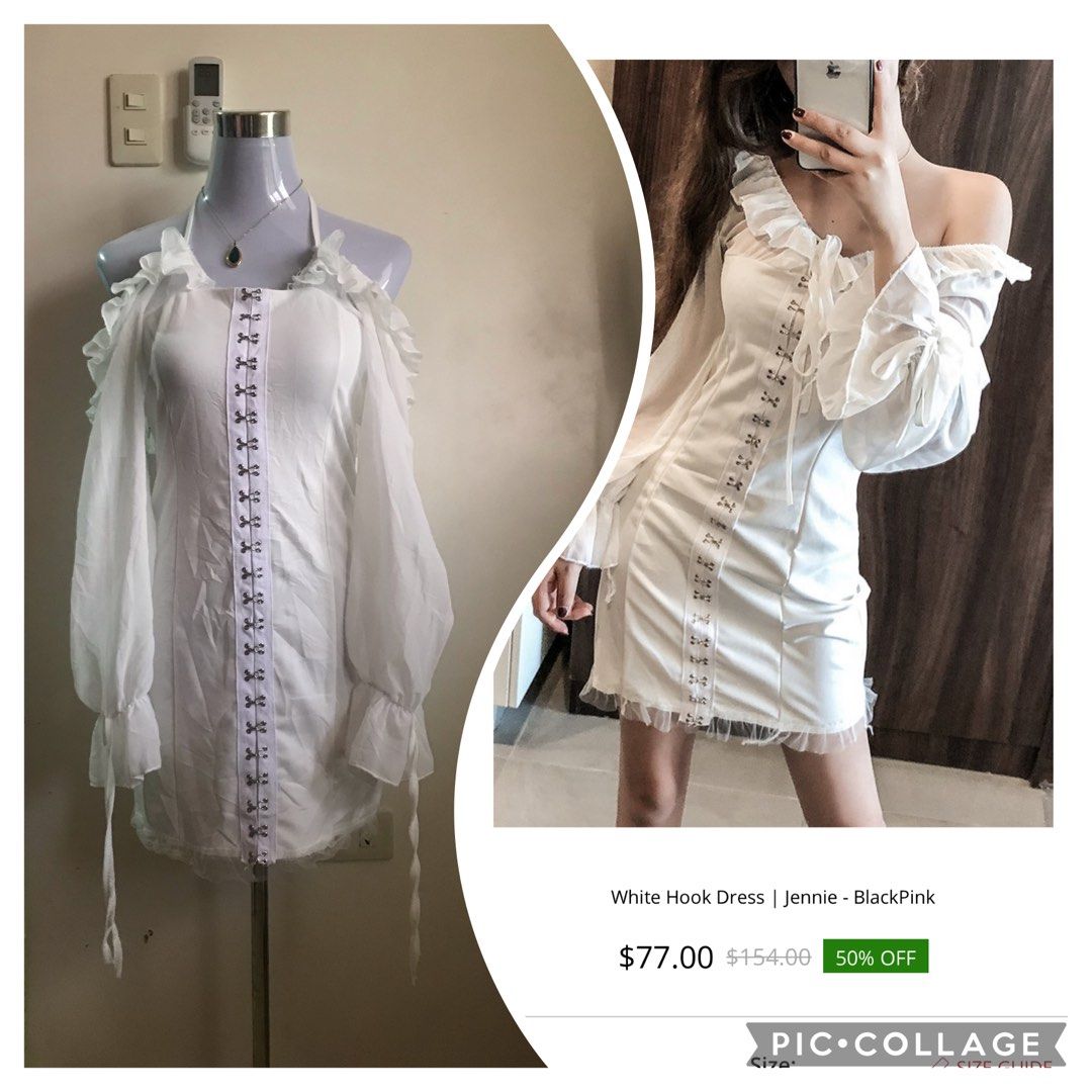 White dress Women s Fashion Dresses Sets Dresses on Carousell