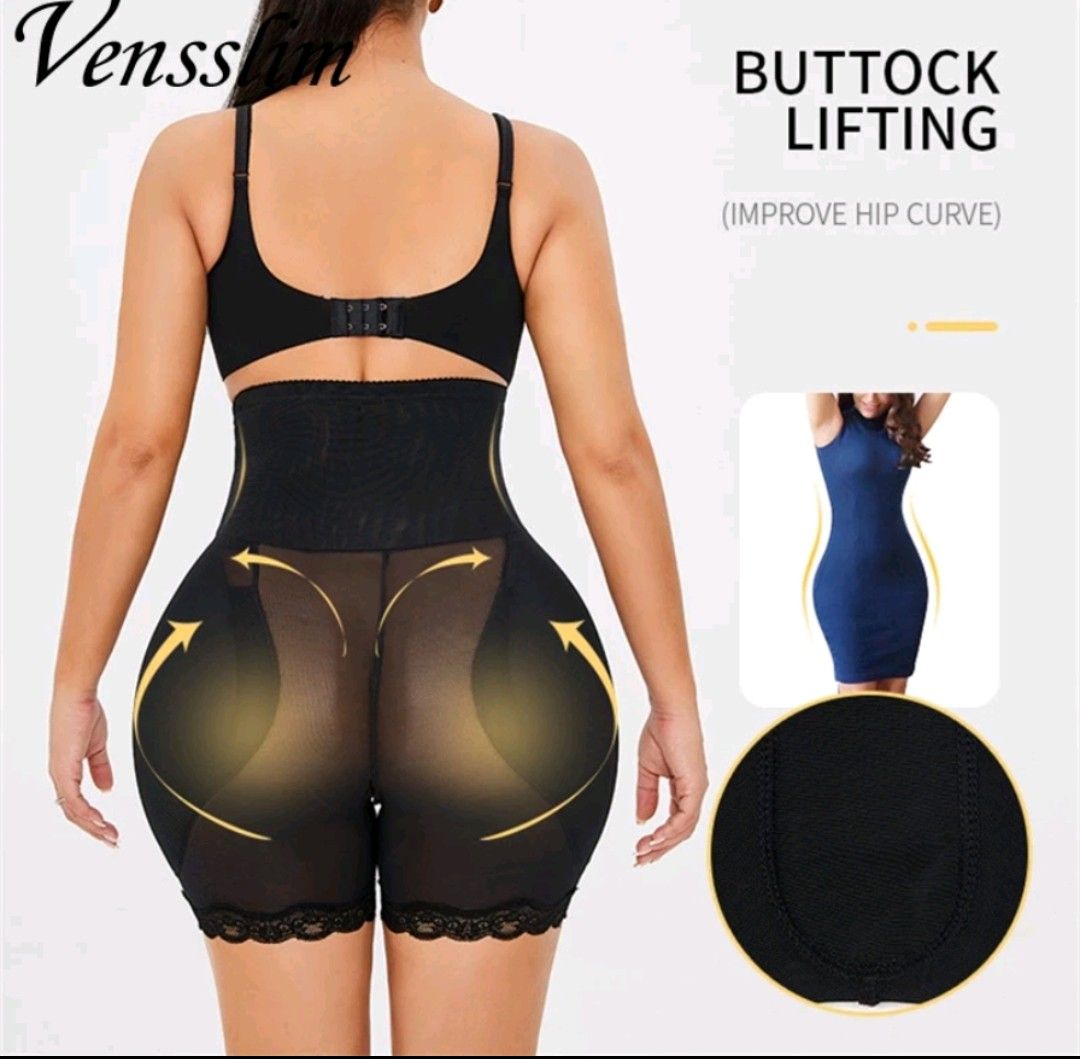 Vensslim Body Shaper Briefs Women Shapewear Tummy Control Female High Waist  Trainer Panties Corset Abdomen Girdle