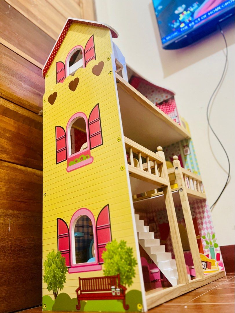 3 foot doll house shop