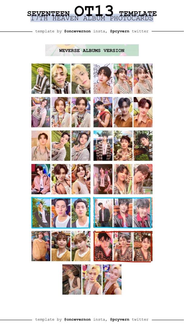 WTT/WTS Seventeen Seventeenth Heaven Pcs / Weverse Album, Toys