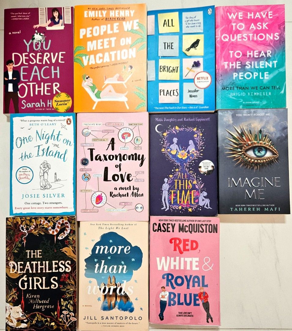 Ya BookTok Fiction books The Deathless Girls More Than Words