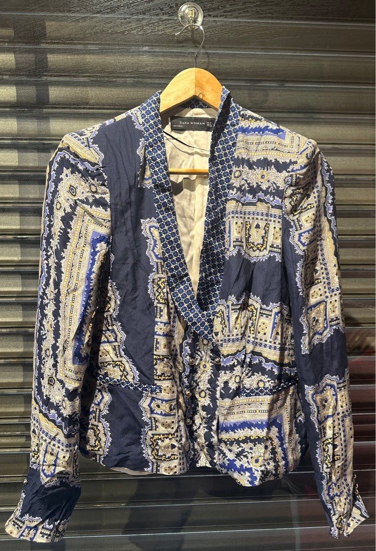 Zara Paisley Blazer