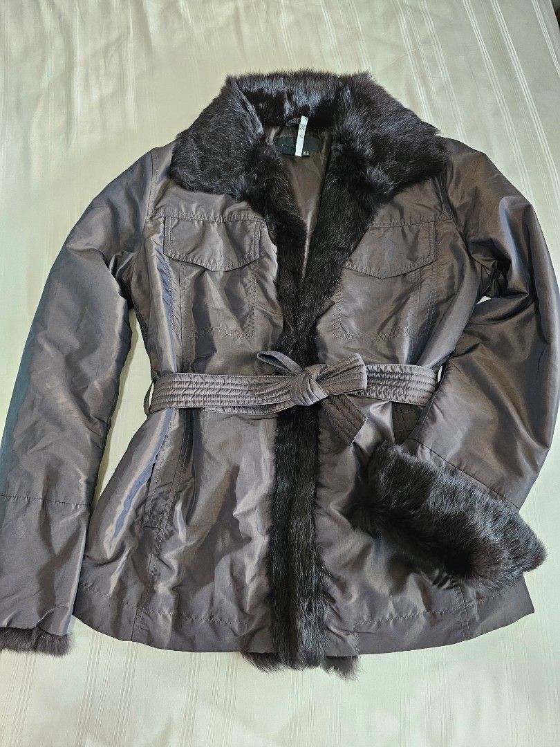 Fur jacket zara woman hot sale