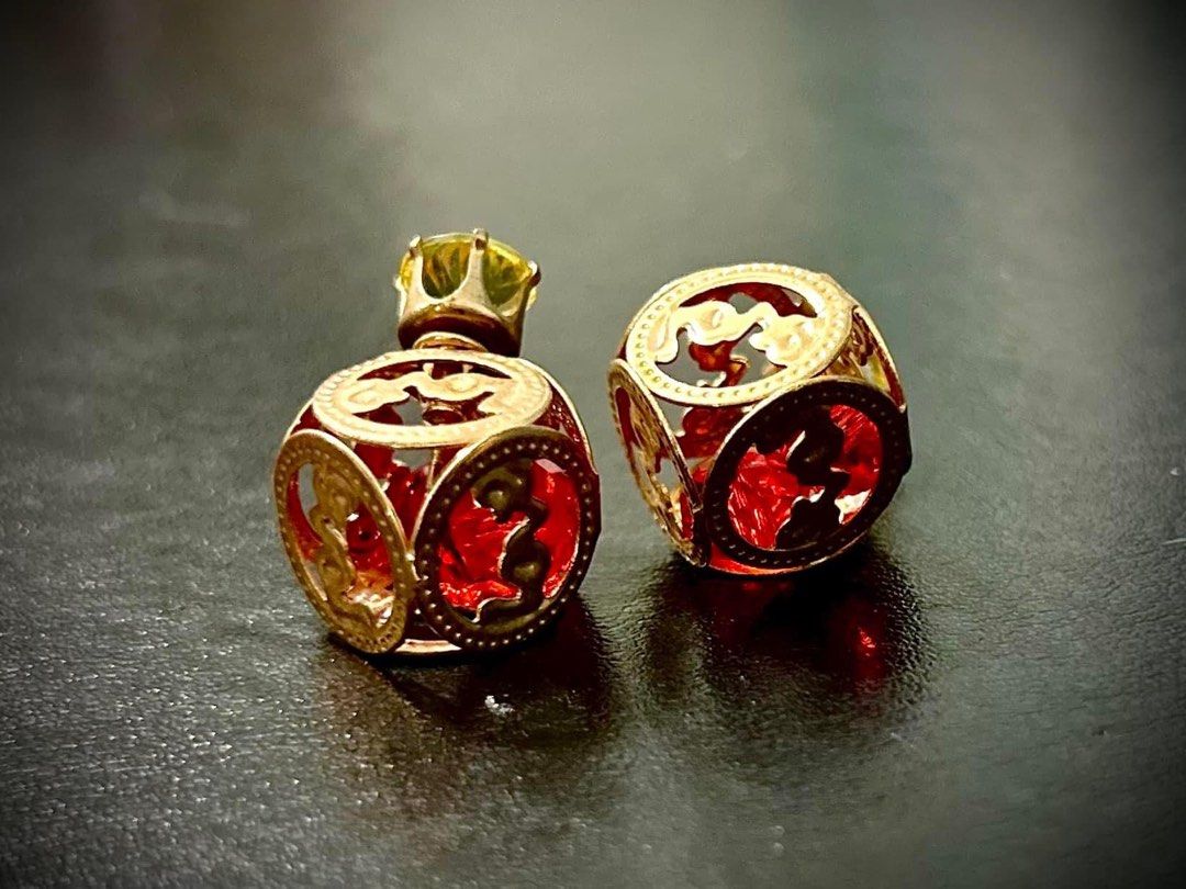 Gold custom clearance earrings