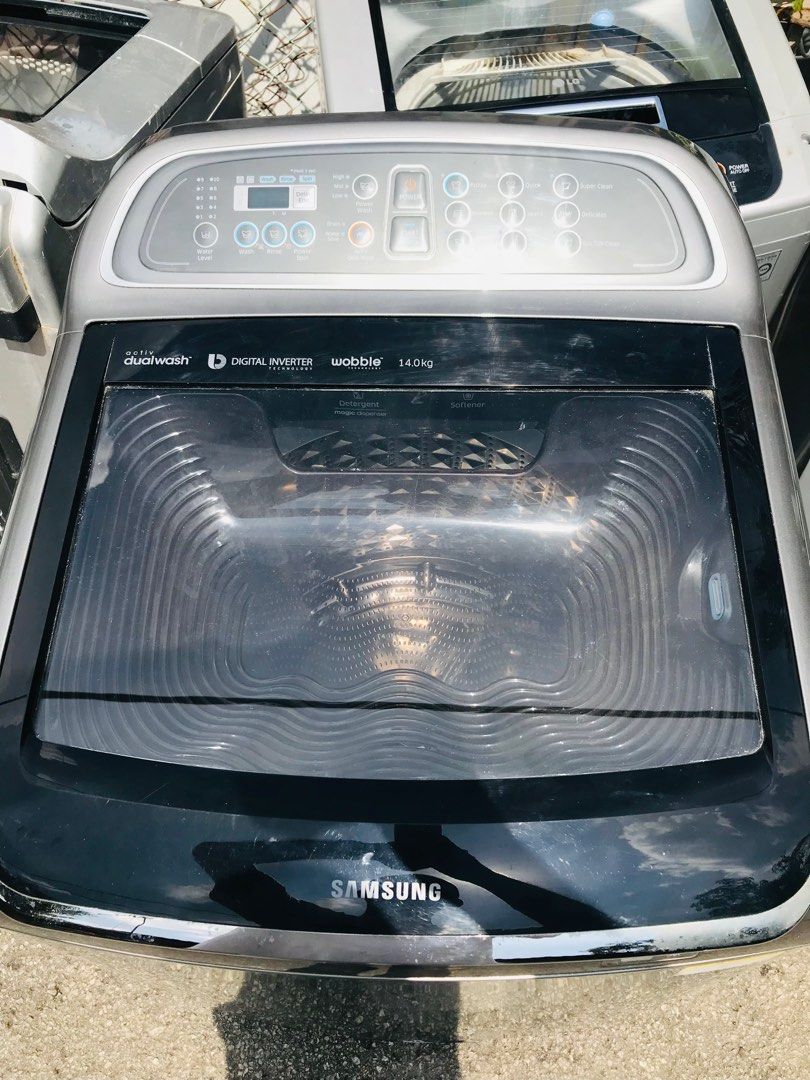 14kg Samsung inverter washing machine, Furniture & Home Living, Bedding & Towels on Carousell