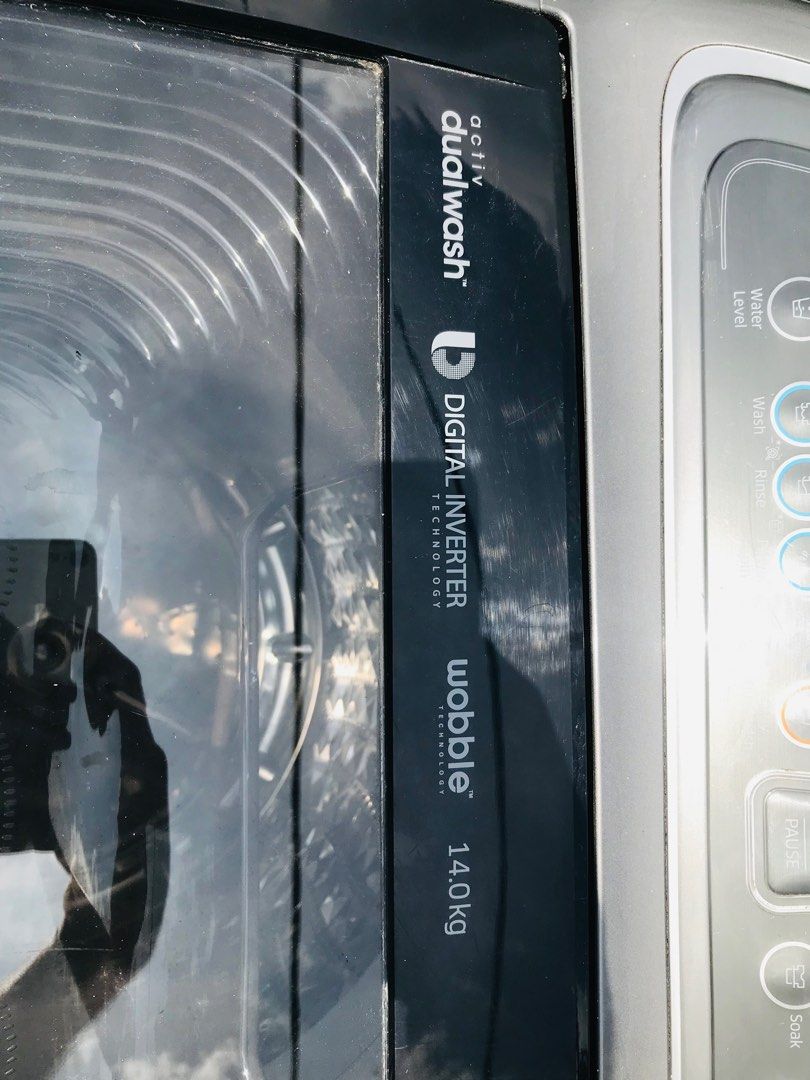 14kg Samsung inverter washing machine, Furniture & Home Living, Bedding