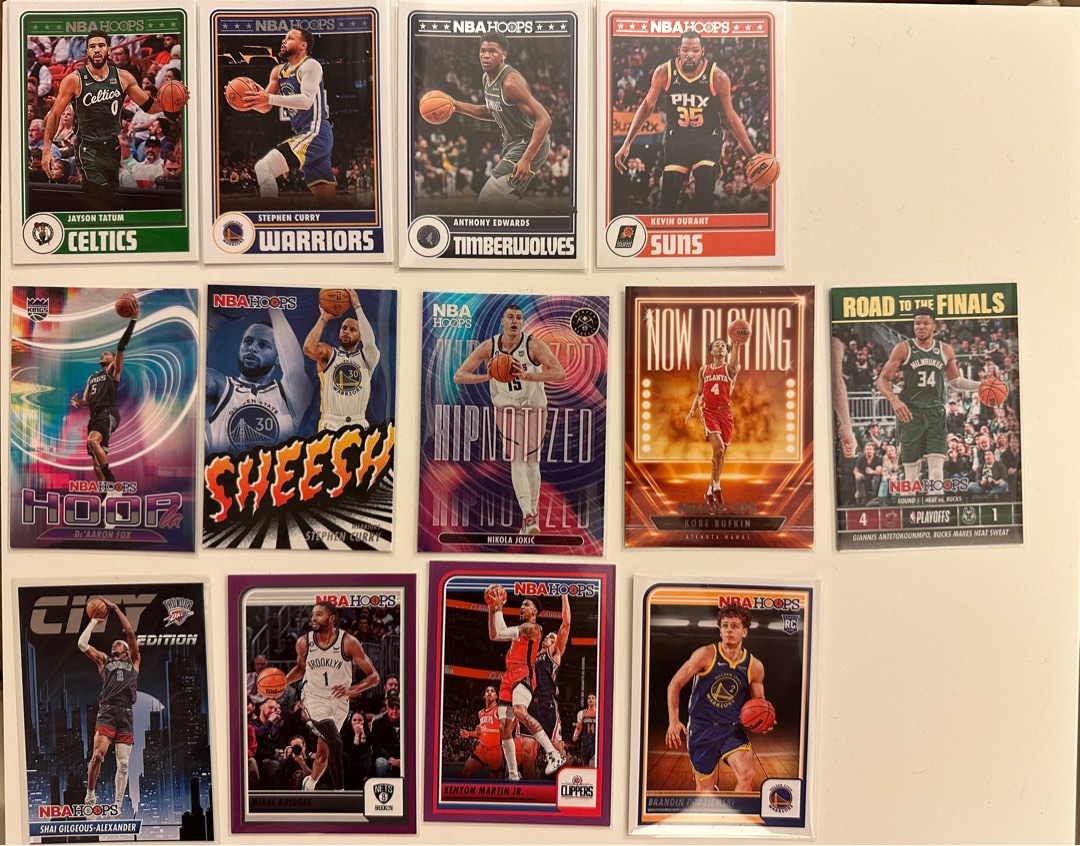 20232024 NBA Hoops cards, 興趣及遊戲, 玩具 & 遊戲類 Carousell