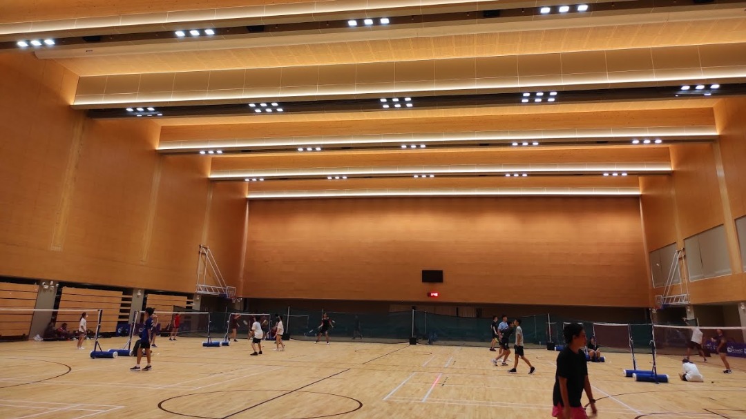 (30/12) Bukit Canberra Badminton Sports Hall, Sports Equipment, Sports