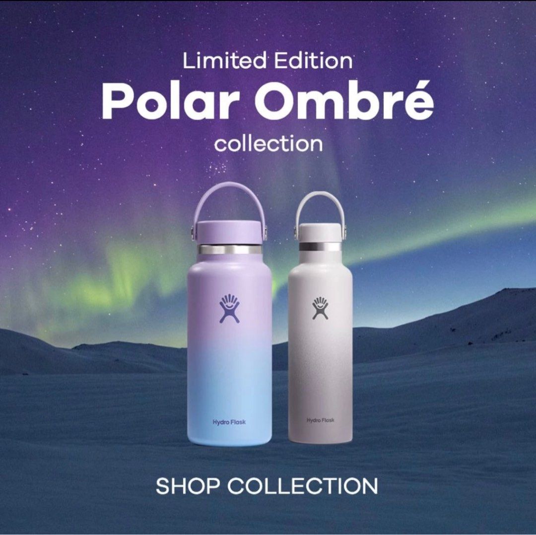 Blue pink purple ombre hydro flask on sale