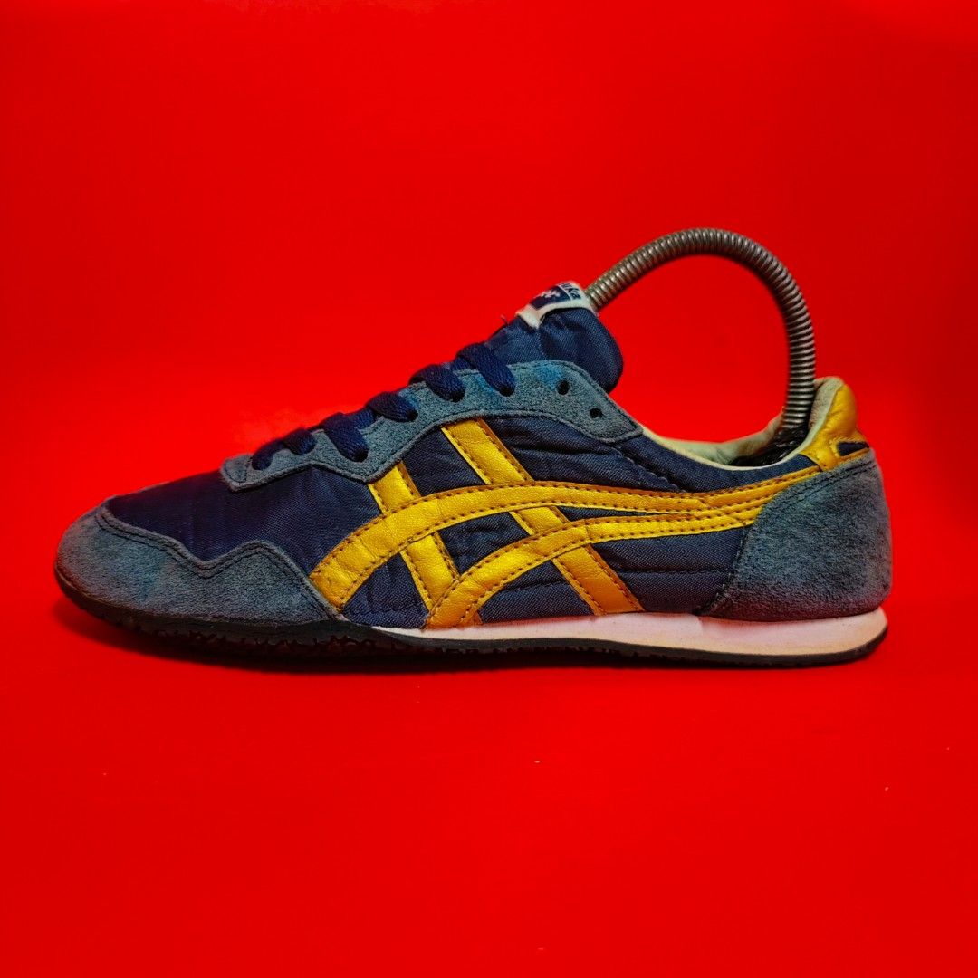 7UK ASICS ONITSUKA TIGER SERRANO NAVY GOLD Men s Fashion