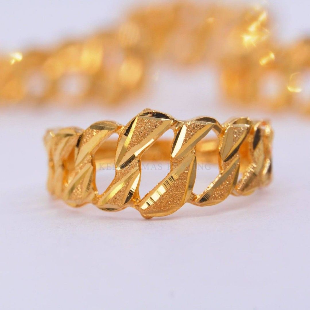Gold new ring discount