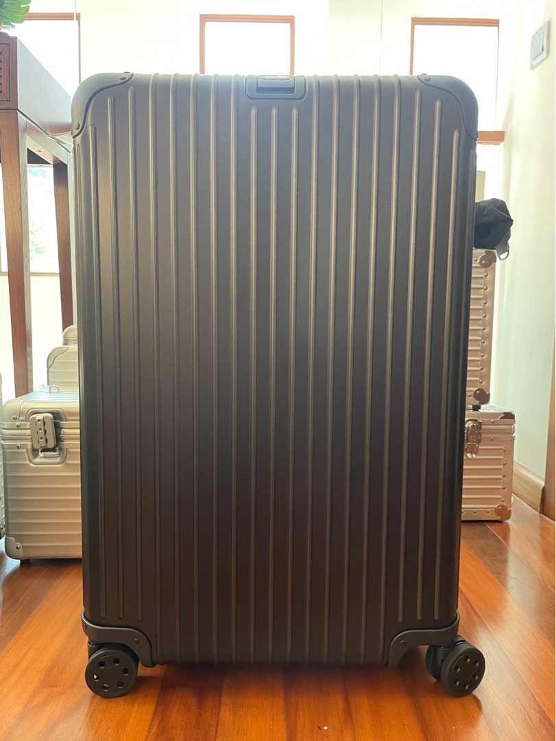 91L Rimowa Topas Stealth, Hobbies & Toys, Travel, Luggage on Carousell