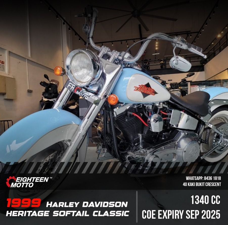 1999 harley davidson heritage softail sale classic