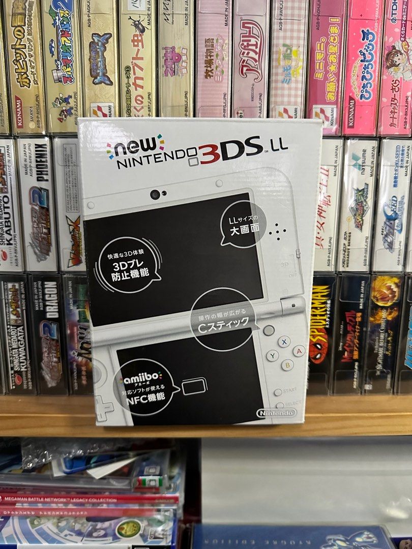 中古絕版白色新任天堂3DS LL/XL N3DSLL N3DSXL 白Newニンテンドー3DS