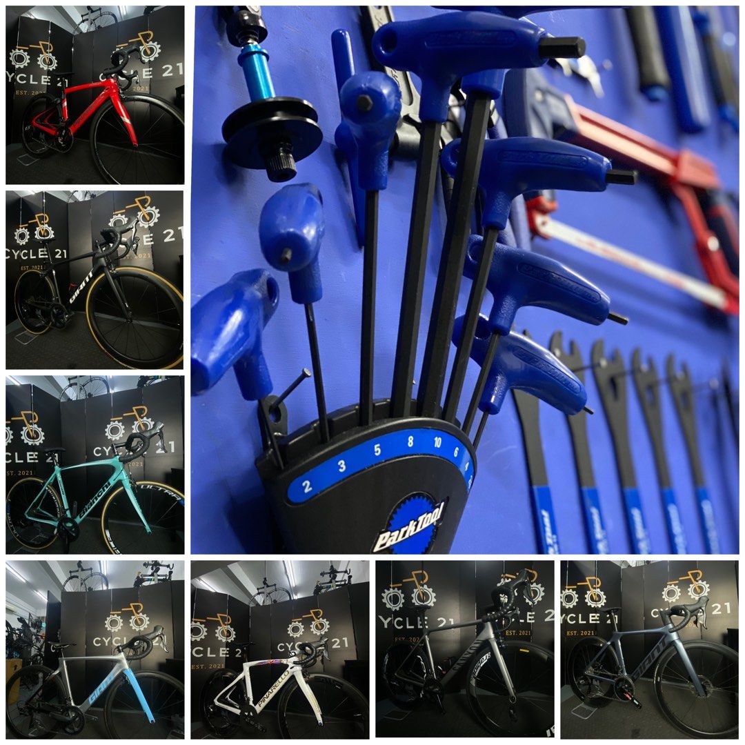 Push shop bike servicing