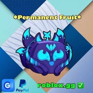 🦊 Permanent Kitsune Fruit - Robux Bloxfruits 🍒