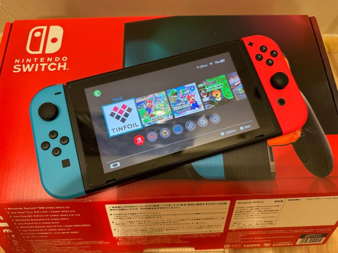 SALE Nintendo Switch v2 jailbreak Mario Wonder Hogwarts