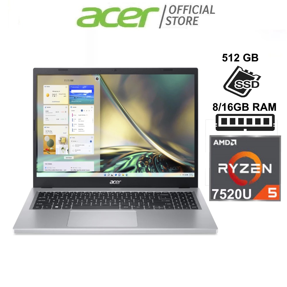 Ram notebook clearance acer