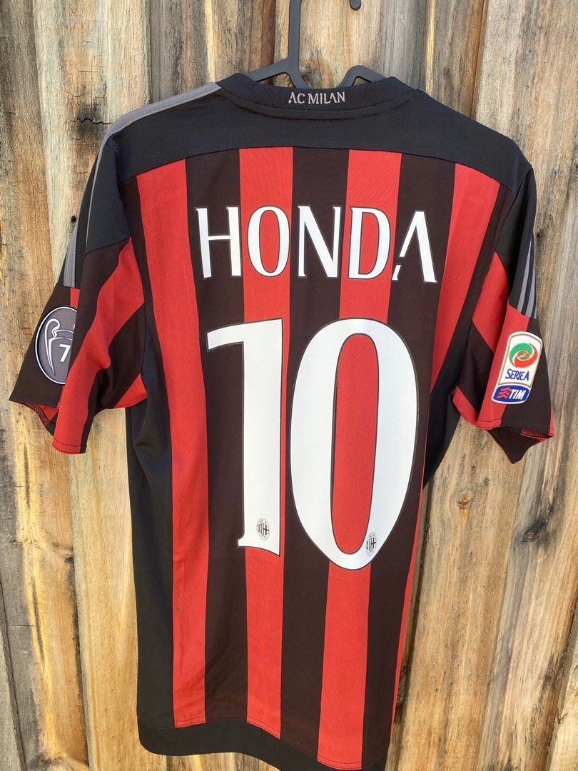 Adidas AC Milan Home Jersey 2015 16 Serie A Season Men s Fashion Activewear on Carousell