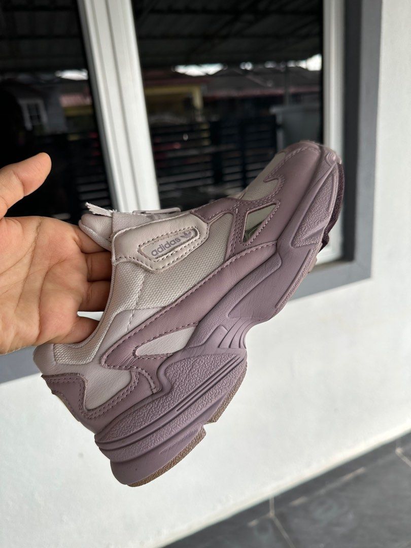 Adidas falcon top lilac
