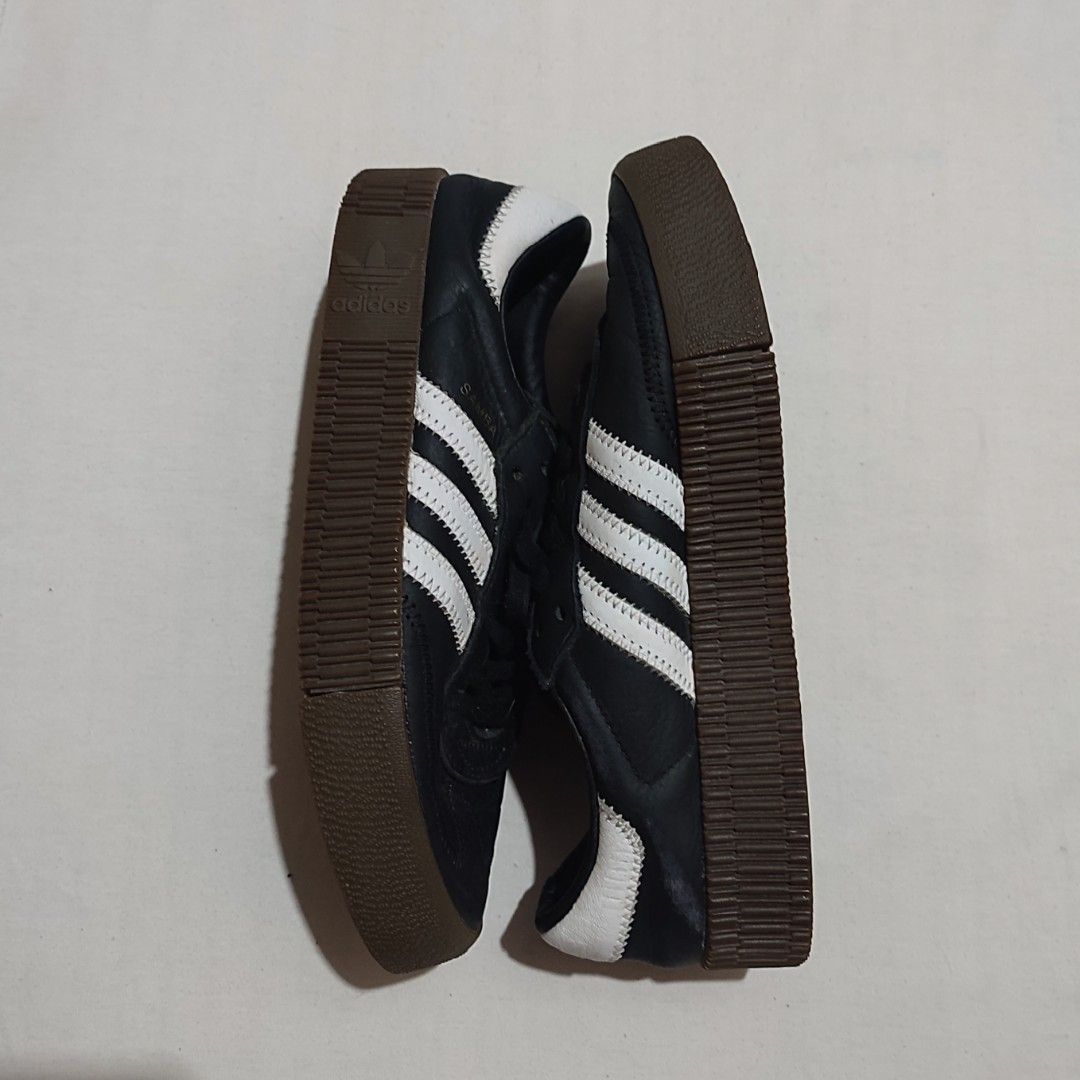 Adidas Samba rose black, Women's Fashion, Footwear, Sneakers on Carousell