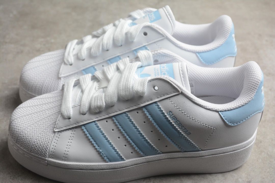 Adidas superstar 1 sky blue sale