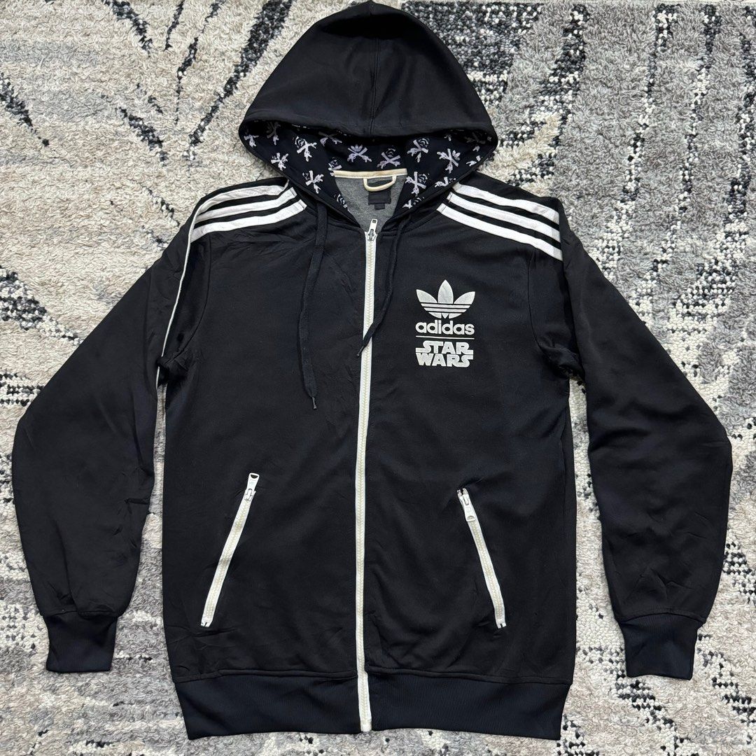 ADIDAS X STAR WARS HOODIE L Men s Fashion Coats Jackets and Outerwear on Carousell