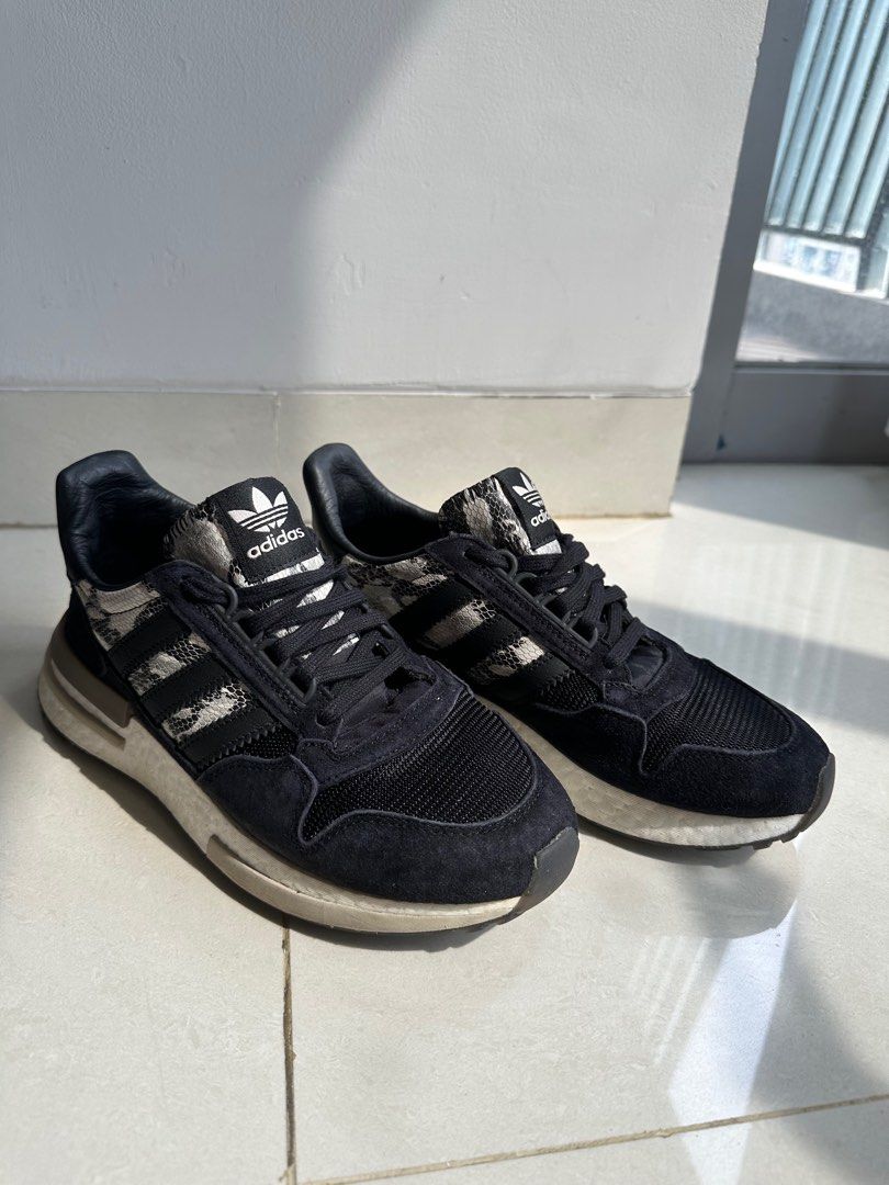 ADIDAS ZX 500 RM Black Camo Sneaker Fesyen Pria Sepatu