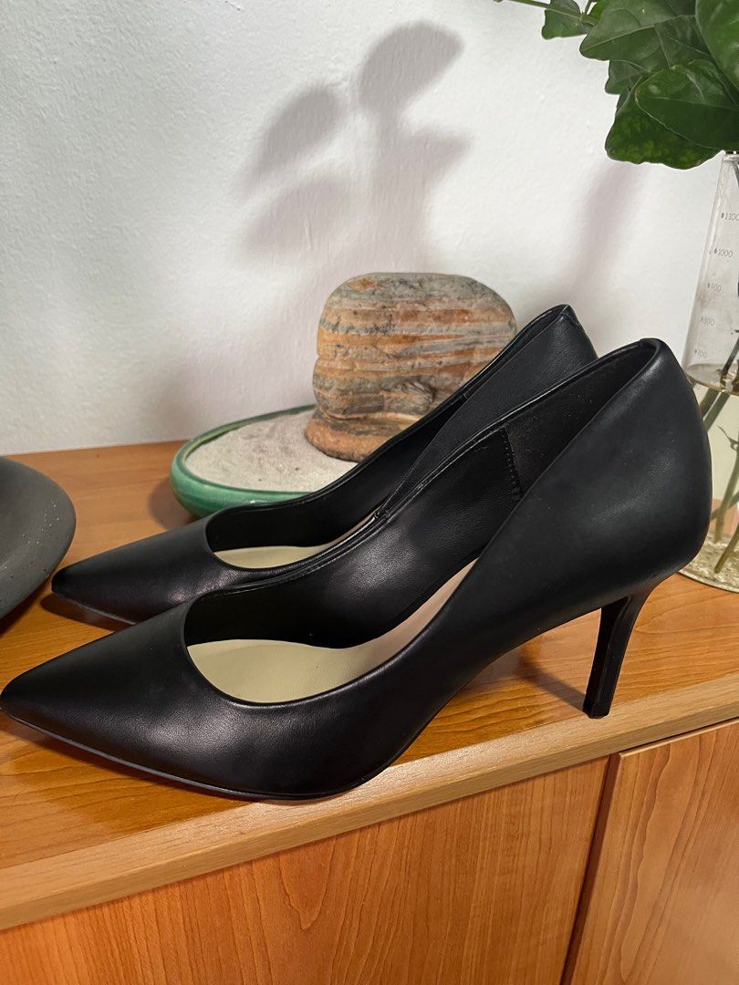 Real leather heels online