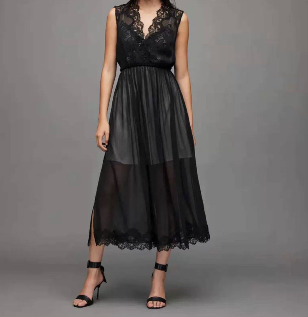 All saints cheap lace dress