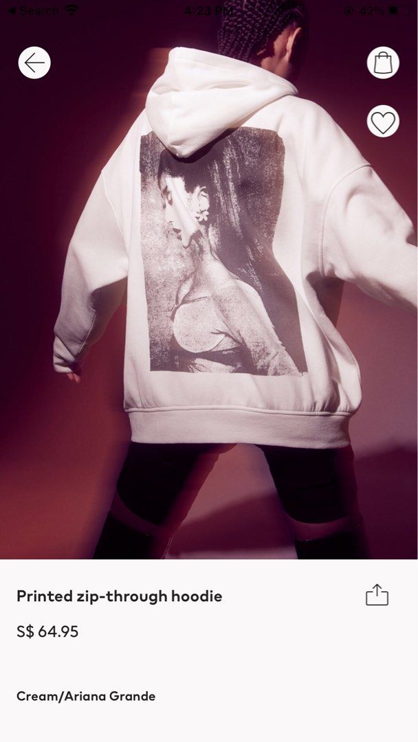 Ariana grande H M jacket