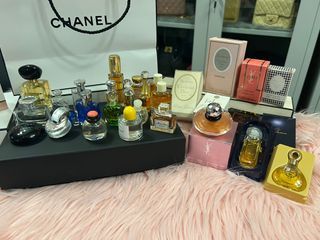 Authentic perfume in mini sizes