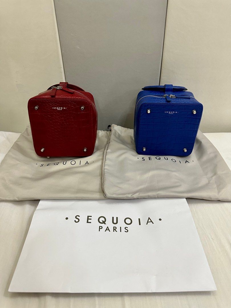 Authentic Sequoia Bag (Category: Luxury Bags & Wallets) located in Valenzuela. Submitted by poisonivy024 (Listing ID 1271483044, Image 1). Description: 2 bags available 4,000 each Color Red and Blue With paperbag and dustbag Shipping via Grab/Lalamove.
