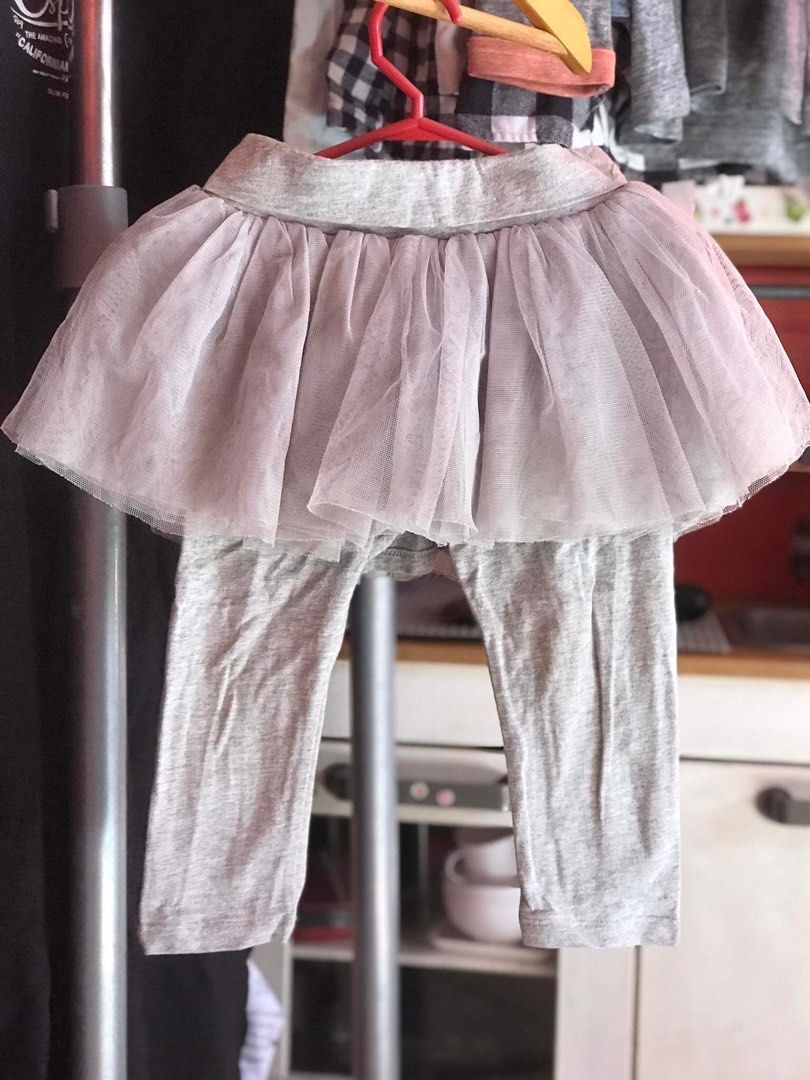 Baby Gap Leggings Pants with Tutu Skirt Babies Kids Babies