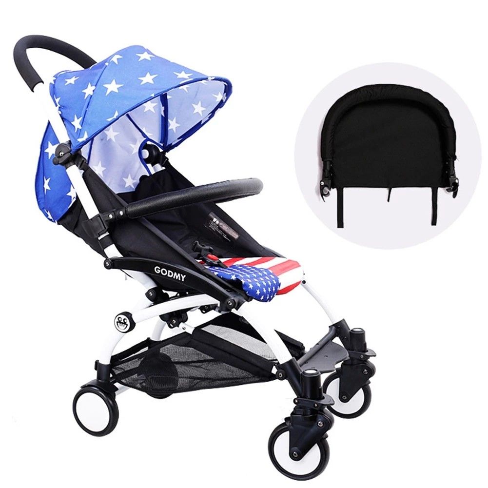 Universal footrest outlet for stroller