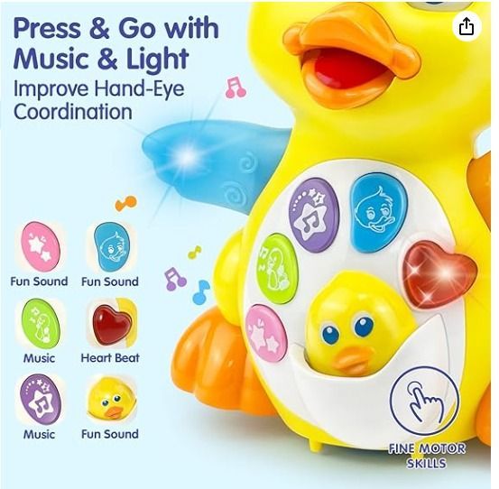 Baby Toys 6 To 12 Months Dancing Music