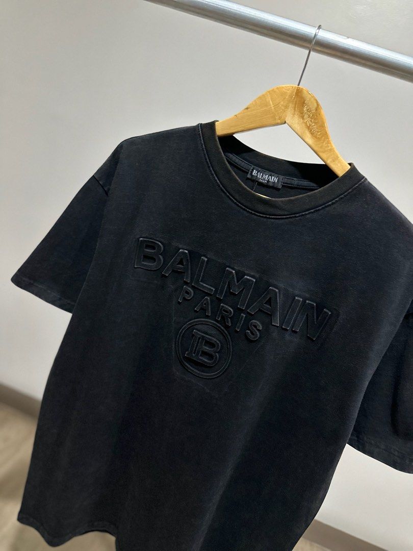 Balmain Acid Washed T-Shirt (Category: Tshirts & Polo Shirts ) located in Antipolo. Submitted by dane.a (Listing ID 1271501897, Image 2). Description: Sizes available: Medium (20.5x28) Large (21.5x29) XL (22.5x30) XXL (23.5x31) Available on hand, same day delivery. Fixed price. No haggling! MOP: Gcash/BDO/SecurityBank.