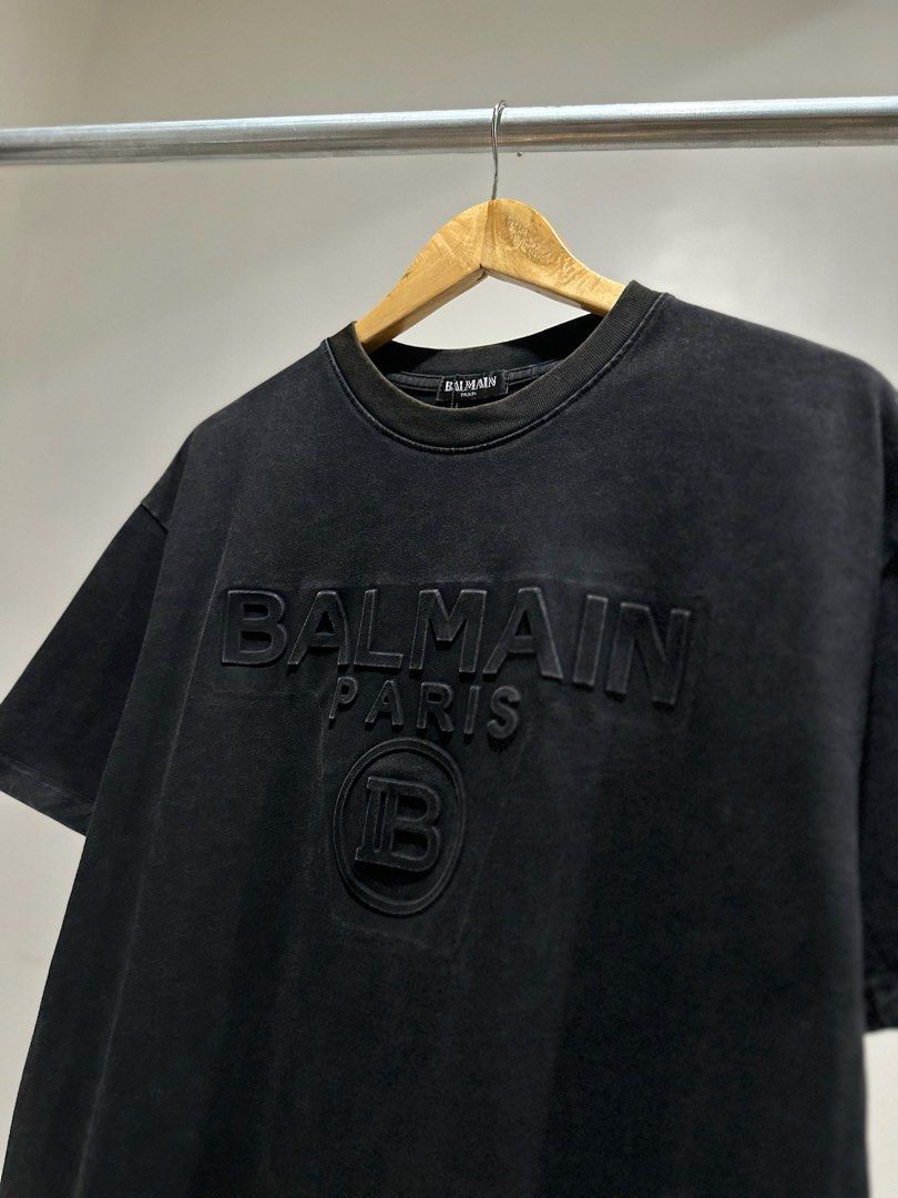 Balmain Acid Washed T-Shirt (Category: Tshirts & Polo Shirts ) located in Antipolo. Submitted by dane.a (Listing ID 1271501897, Image 3). Description: Sizes available: Medium (20.5x28) Large (21.5x29) XL (22.5x30) XXL (23.5x31) Available on hand, same day delivery. Fixed price. No haggling! MOP: Gcash/BDO/SecurityBank.