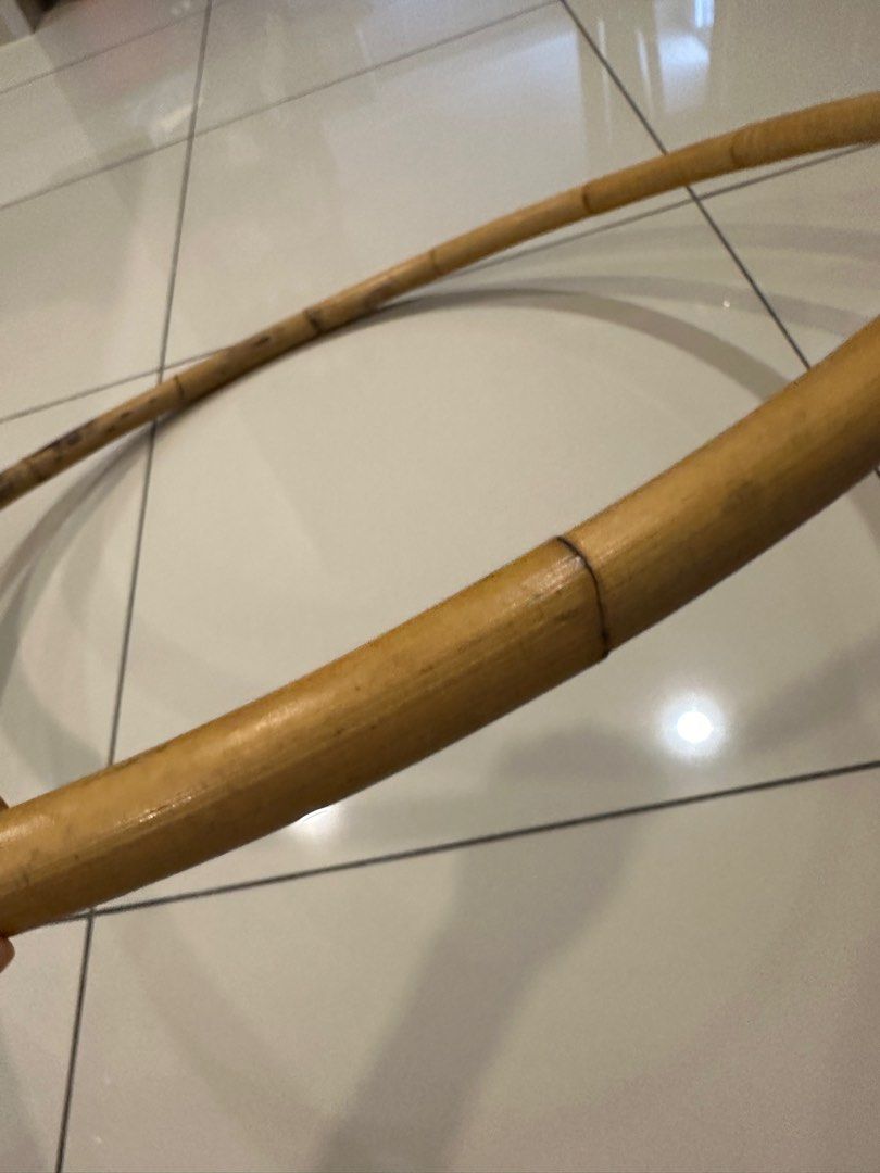 Bamboo discount hula hoop