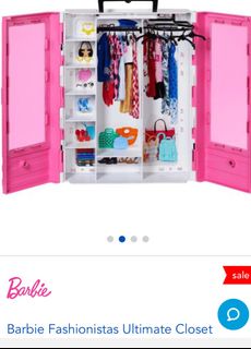 Barbie fashionistas ultimate discount closet dollhouse furniture playset