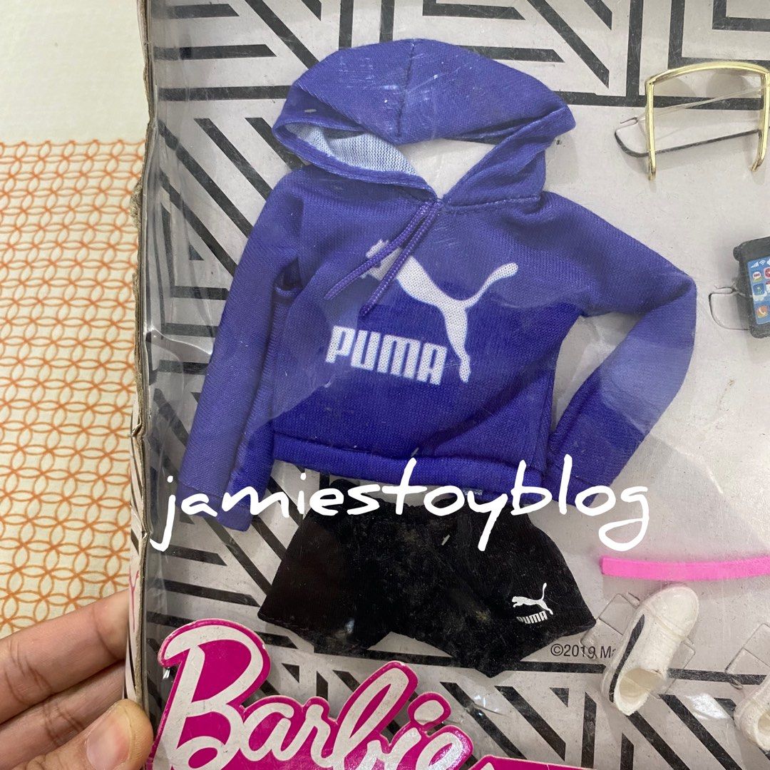 Barbie Puma Athleisure Exercise Fashion pack Hobbies Toys Toys