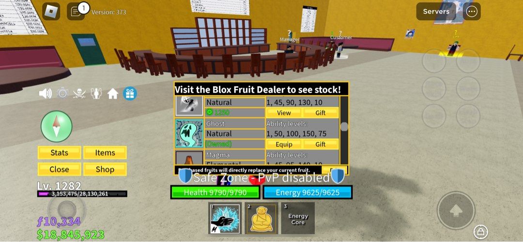 ️blox fruit account with perms and much more️