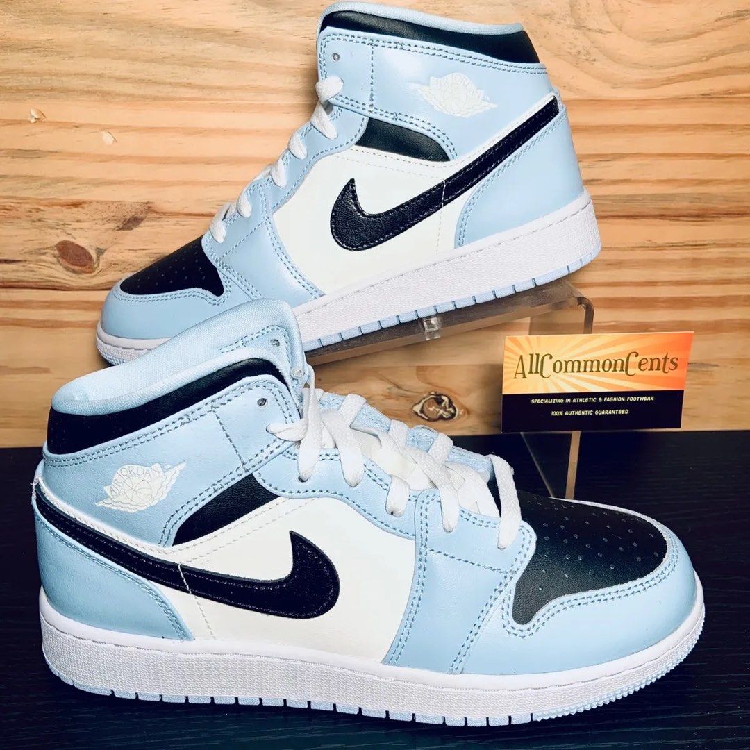 baby blue jordans womens