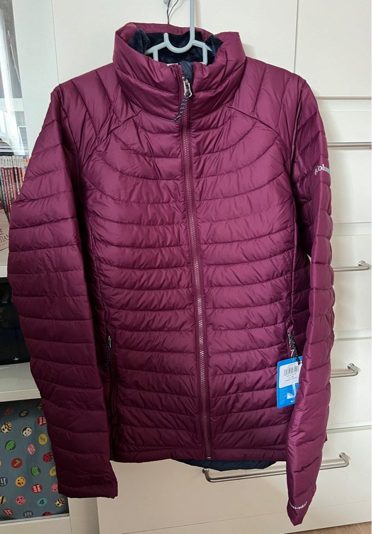 Reflective coat women top