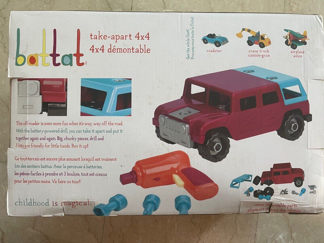 Battat take apart 4x4 new arrivals